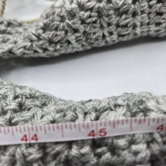 Terrier Schnauzer Breed Puppy Dog Gray Neck Scarf Crochet Handmade byBren - Picture 6 of 7